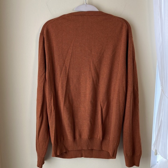Jos. A Bank Rust/orange Sweater - Picture 2 of 4
